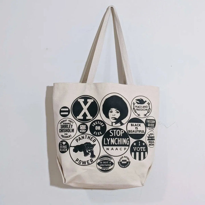 Tote Bag - Power Button (Hunter Green) - Fason De Viv