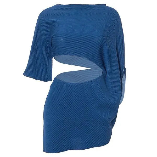 Zen Hollow - Out Pleated Dress - Fason De Viv