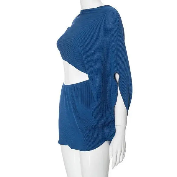 Zen Hollow - Out Pleated Dress - Fason De Viv