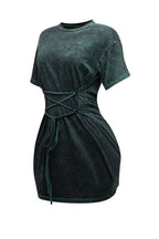 Zen Plus size T-shirt Dress - Fason De Viv