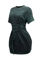 Zen Plus size T-shirt Dress - Fason De Viv