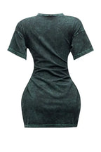 Zen Plus size T-shirt Dress - Fason De Viv