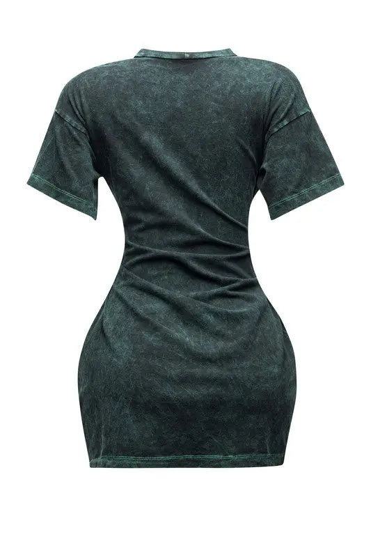 Zen Plus size T-shirt Dress - Fason De Viv