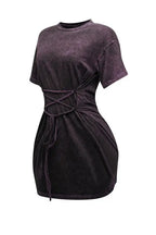 Zen Plus size T-shirt Dress - Fason De Viv