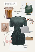 Zen Plus size T-shirt Dress - Fason De Viv