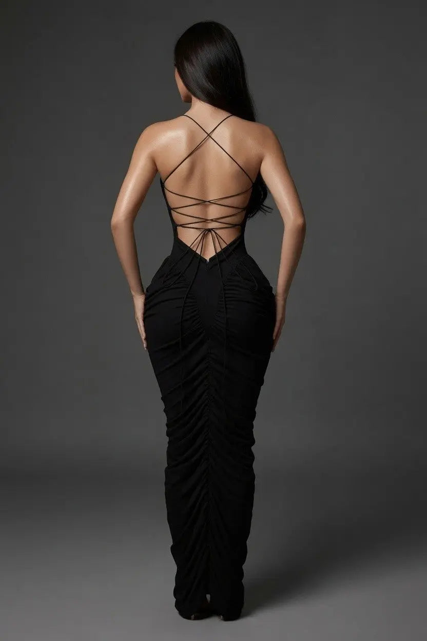 Zen Summer Bodycon Maxi Dress