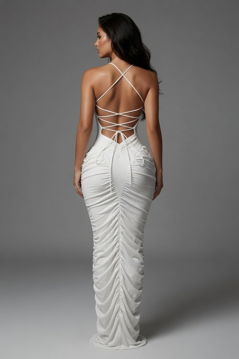 Zen Summer Bodycon Maxi Dress