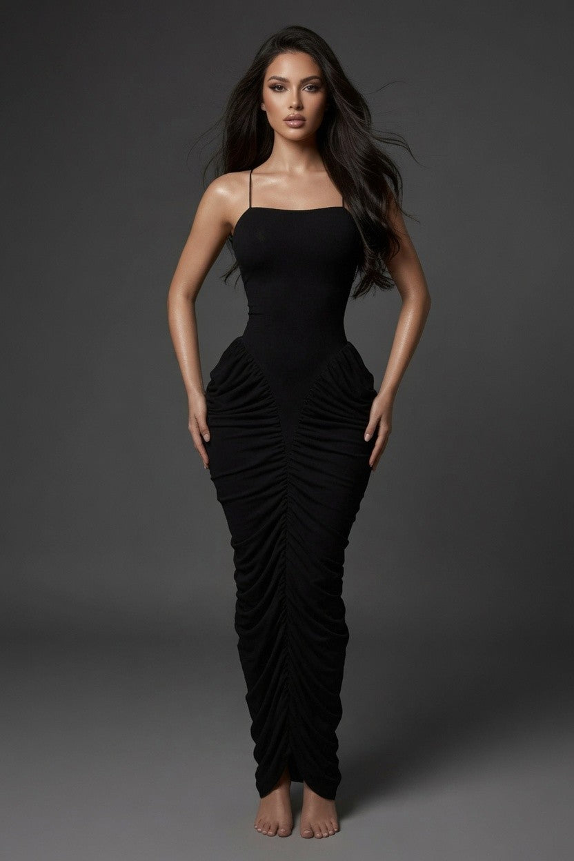 Zen Summer Bodycon Maxi Dress