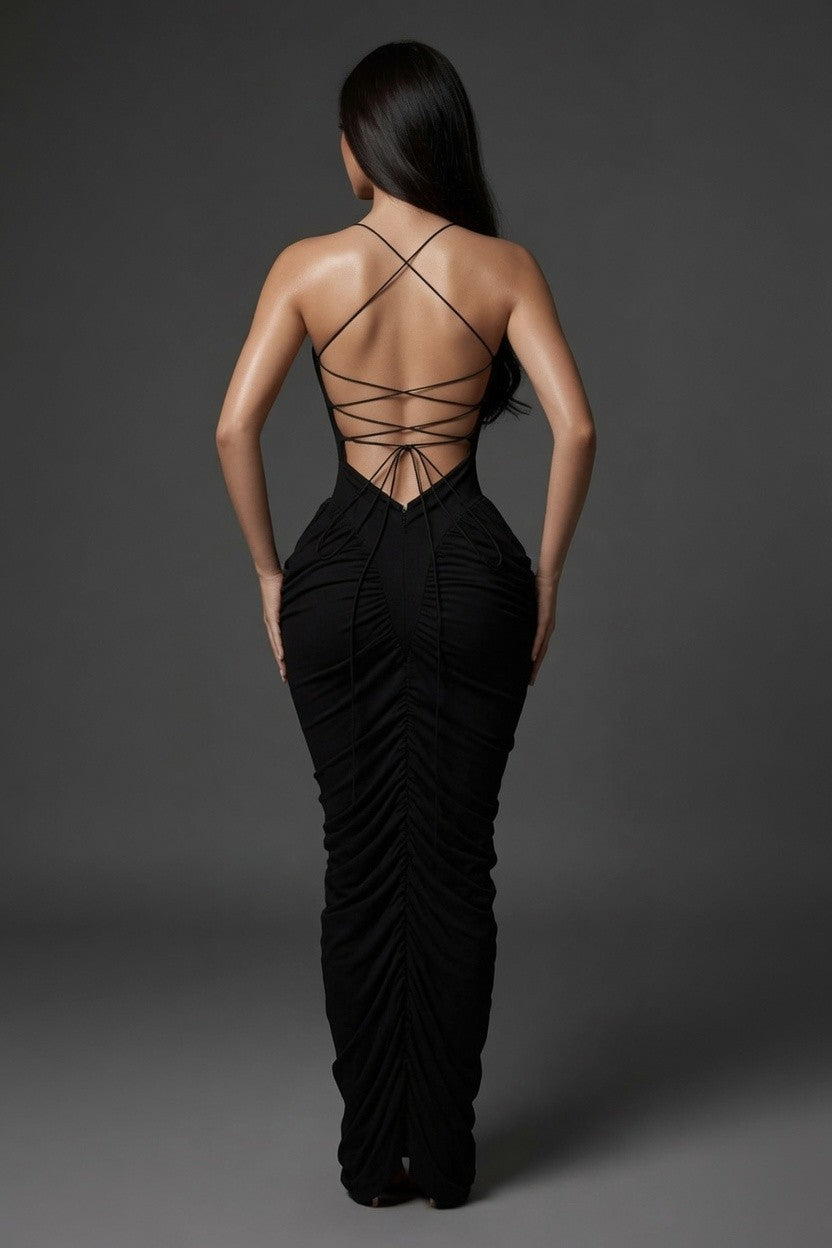 Zen Summer Bodycon Maxi Dress