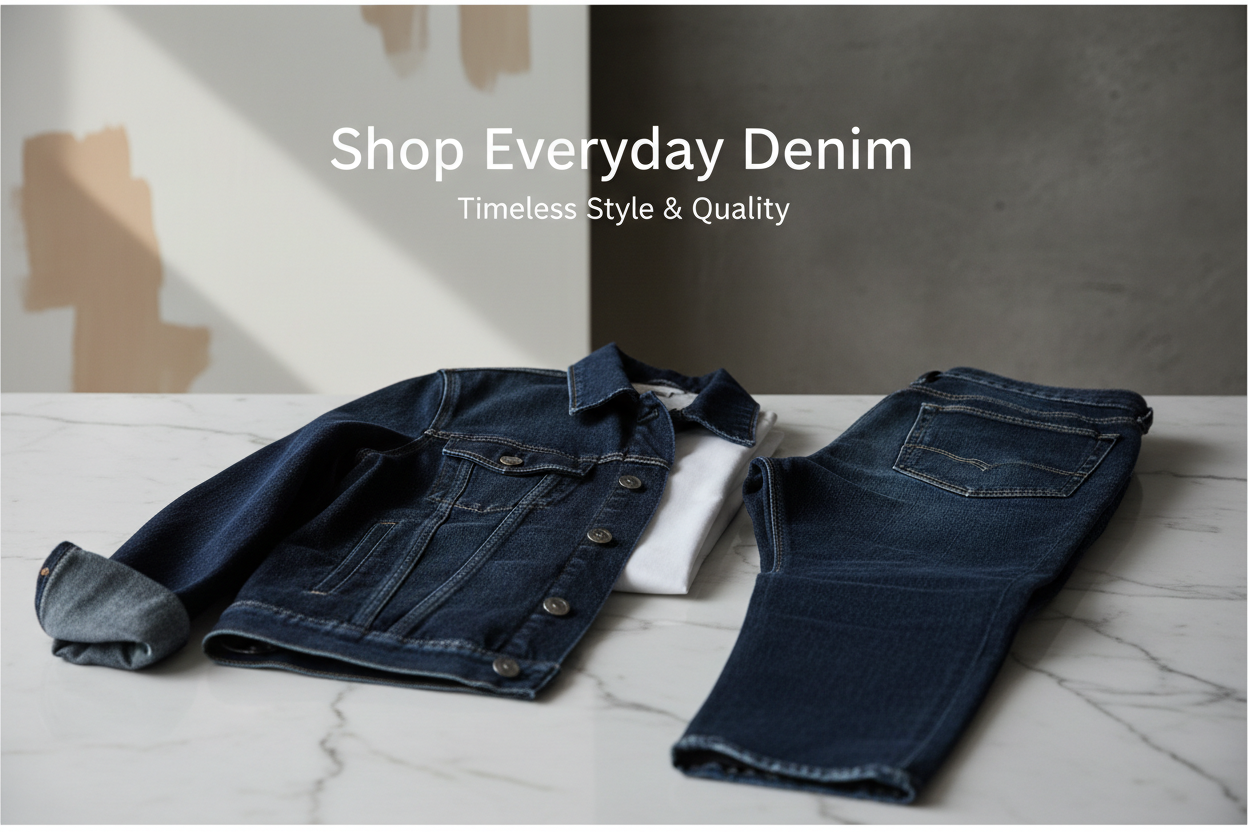 Shop Everday Denim email banner 