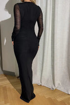 Aaliyah Black Dress - Fason De Viv