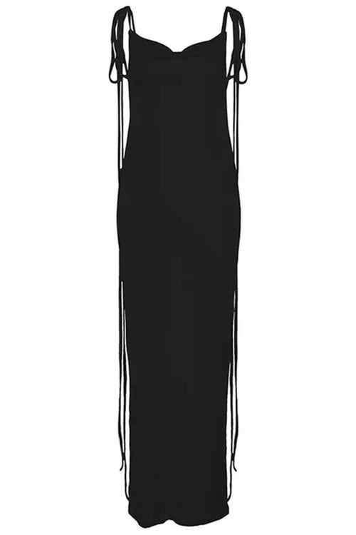 BRI Backless Bodycon Maxi Dress - Fason De Viv