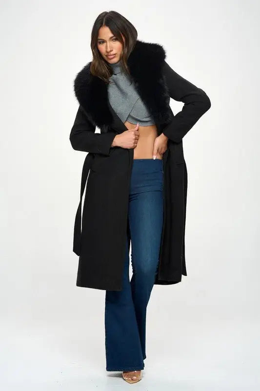 Black Zen Trench Coat - Fason De Viv
