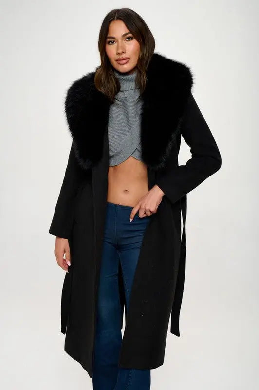 Black Zen Trench Coat - Fason De Viv