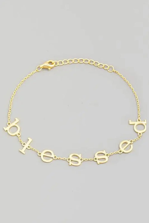 Blessed Chain Bracelet - Fason De Viv