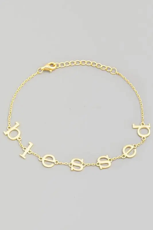 Blessed Chain Bracelet - Fason De Viv