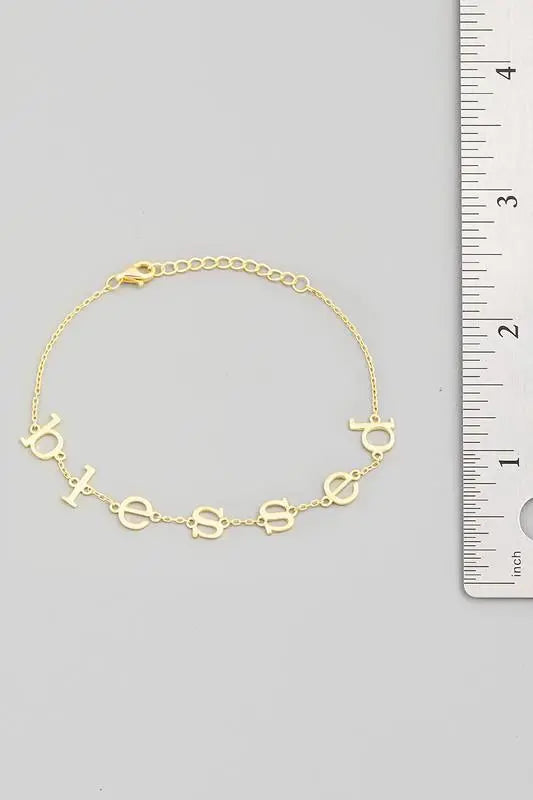 Blessed Chain Bracelet - Fason De Viv