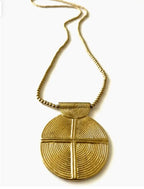 Boho Gal Jewelry - Kateri Brass Necklace - Fason De Viv