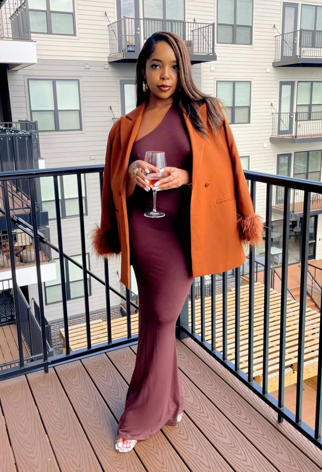 Bri Backless Maxi - Fason De Viv