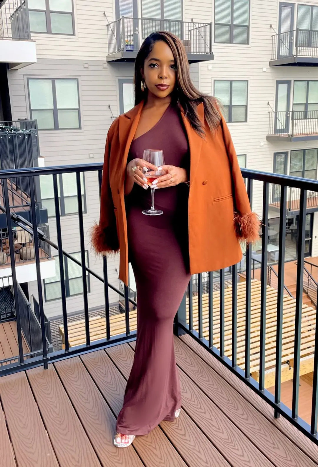 Bri Backless Maxi - Fason De Viv