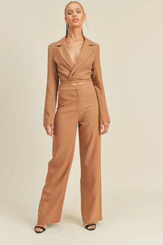 Bri blazer pants set - Fason De Viv