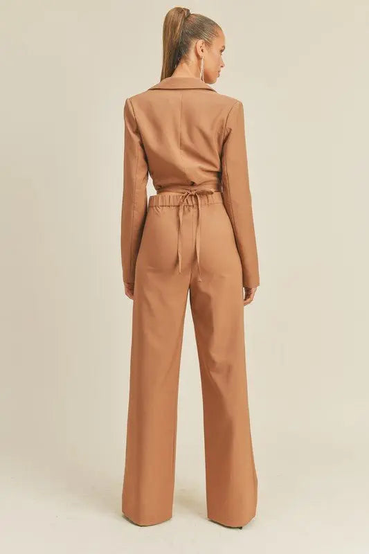 Bri blazer pants set - Fason De Viv