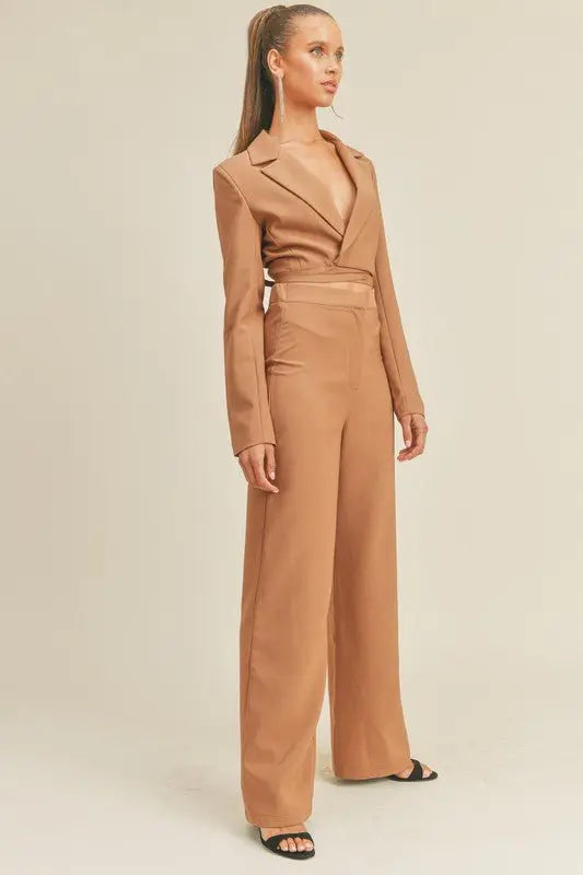 Bri blazer pants set - Fason De Viv