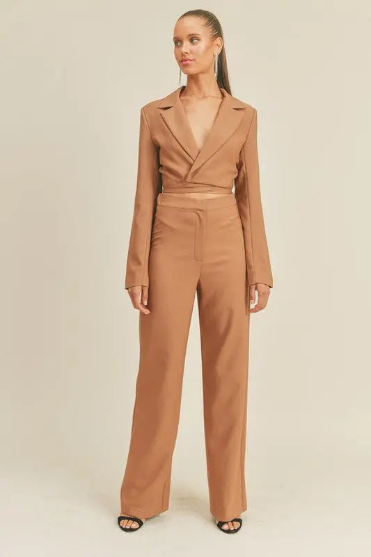Bri blazer pants set - Fason De Viv