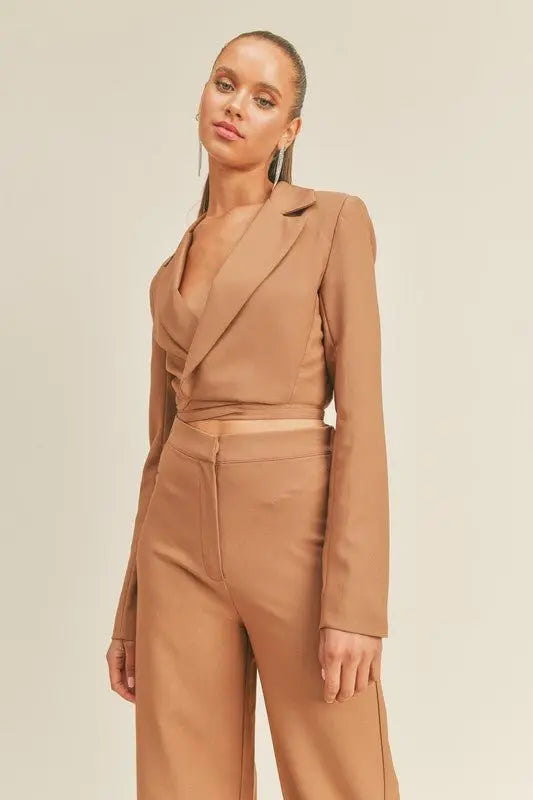 Bri blazer pants set - Fason De Viv