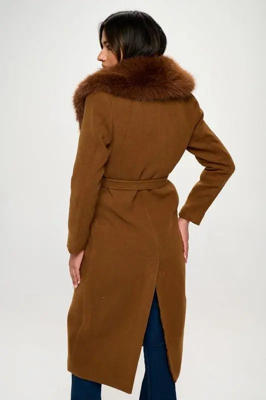 Brown Zen Trench Coat - Fason De Viv