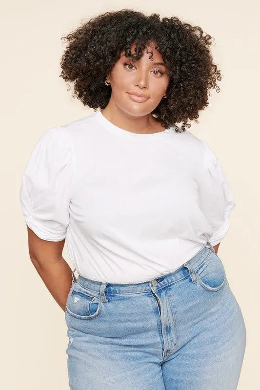 Ebony Curve White - T - Fason De Viv