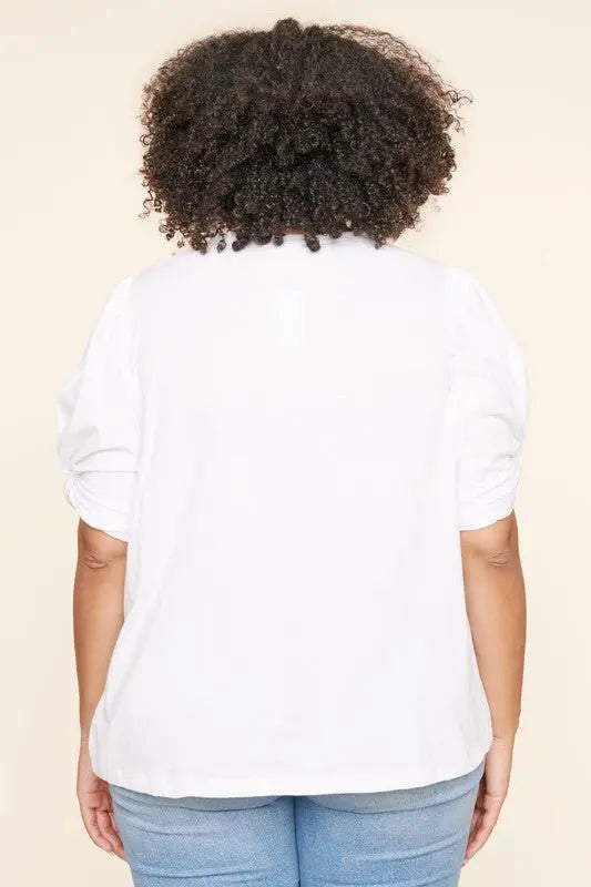 Ebony Curve White - T - Fason De Viv