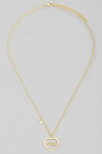 Mom Heart Necklace - Fason De Viv
