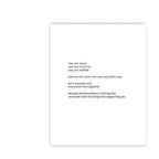 No you are not a Burden Card - Fason De Viv