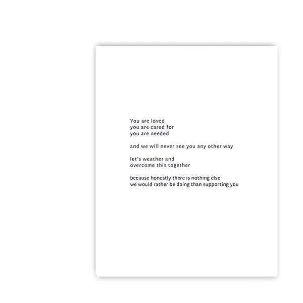 No you are not a Burden Card - Fason De Viv