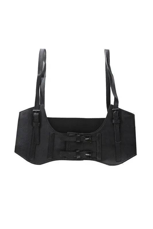 PU LEATHER CORSET BELT - Fason De Viv