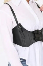 PU LEATHER CORSET BELT - Fason De Viv