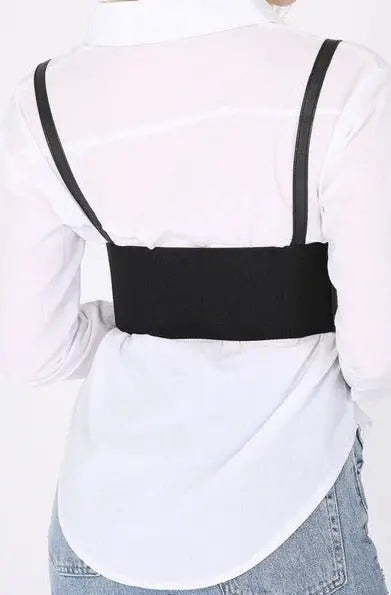PU LEATHER CORSET BELT - Fason De Viv