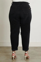 Plus Size Mom Jeans - Fason De Viv