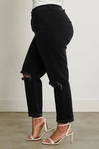 Plus Size Mom Jeans - Fason De Viv