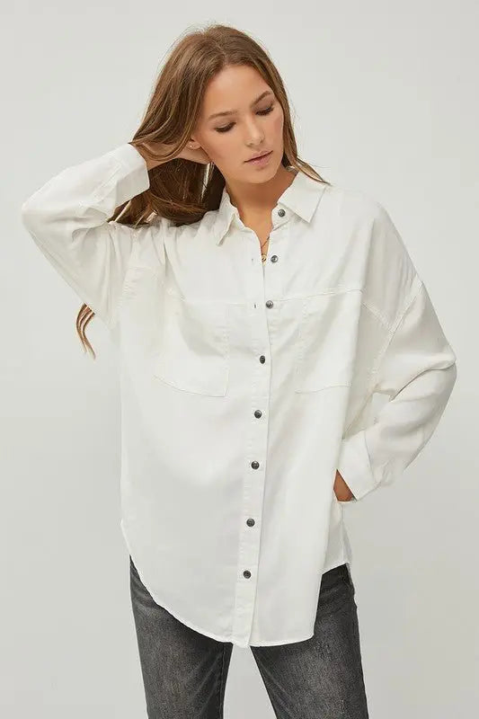 Posh oversized shirt - Fason De Viv