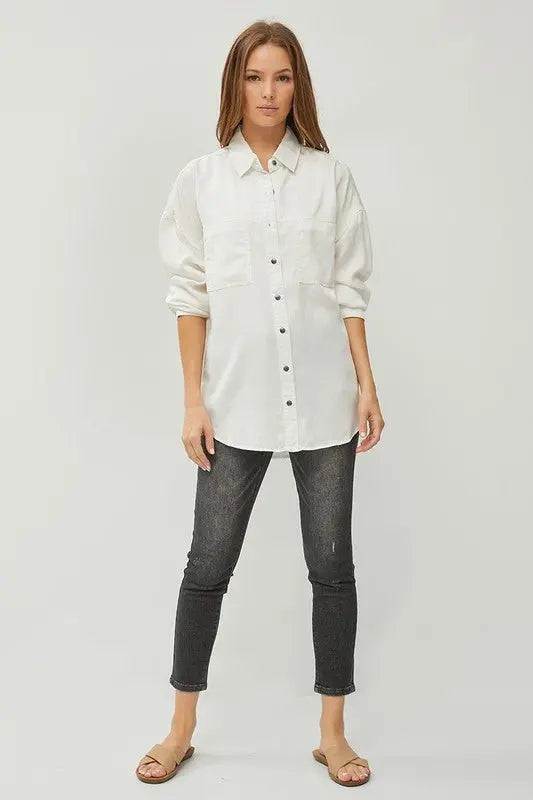 Posh oversized shirt - Fason De Viv