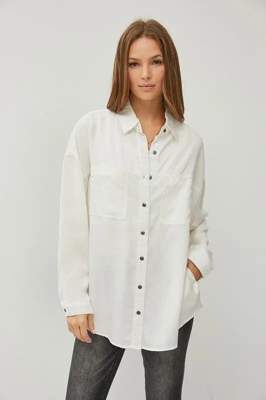 Posh oversized shirt - Fason De Viv