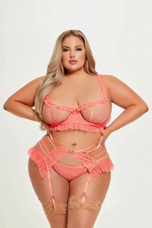 Posh three piece Bra Set - Fason De Viv