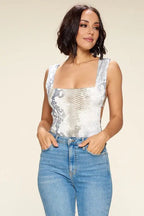 Snake Print Bodysuit - Fason De Viv