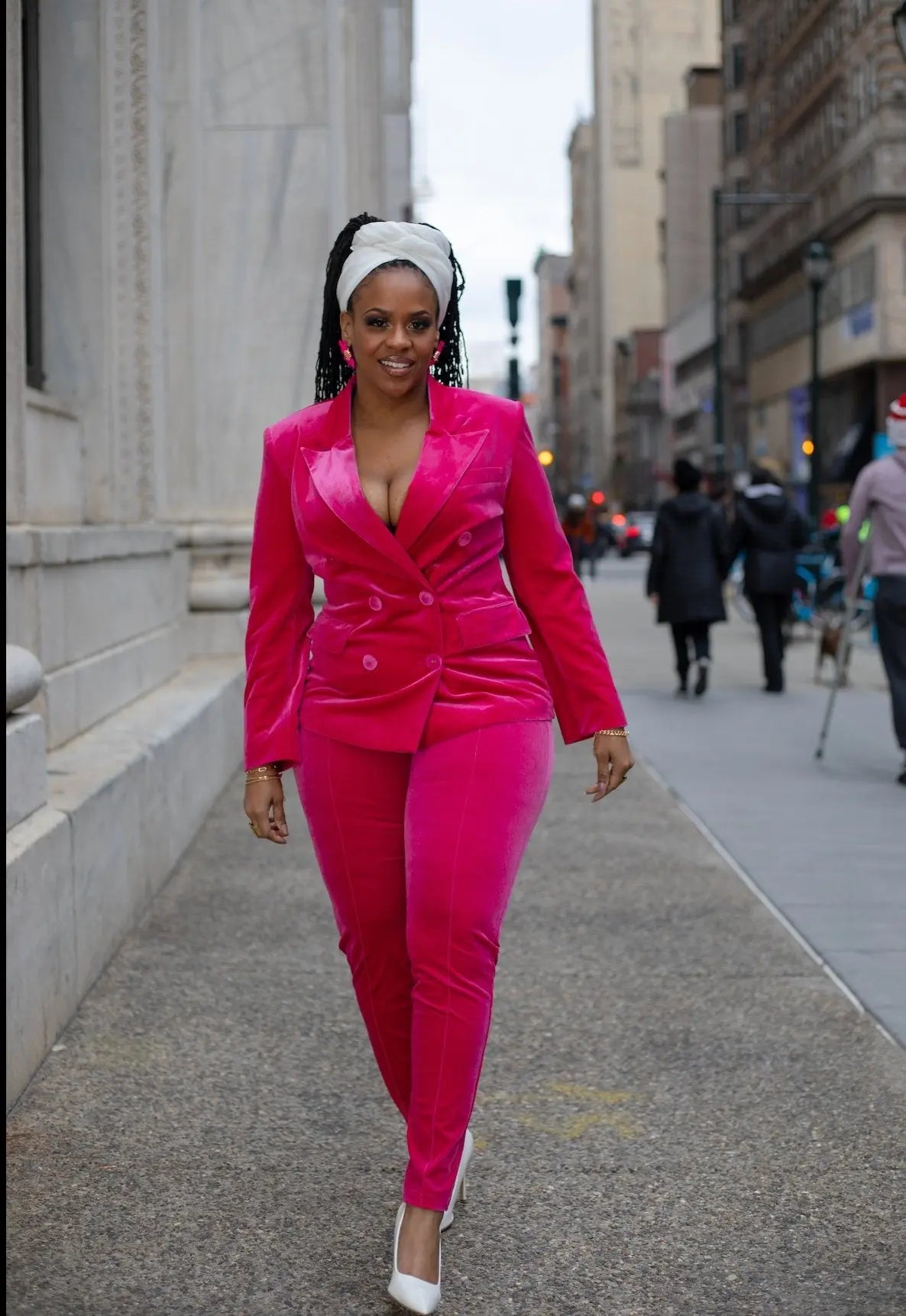 Stacy velvet blazer - Fason De Viv