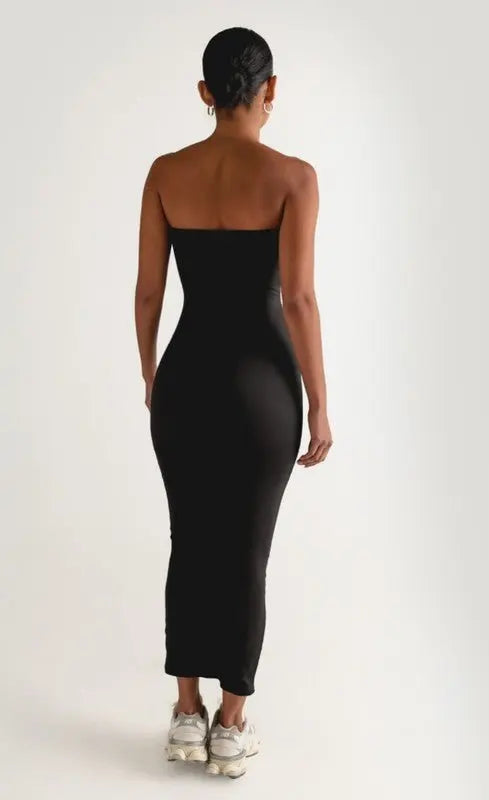 ZEN LONG TUBE DRESS - Fason De Viv