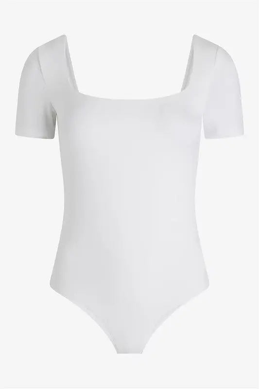 Zen Square neck bodysuit - Fason De Viv